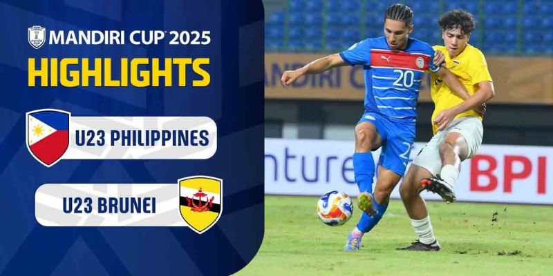 U23 Philippines vs U23 Brunei: Điểm Sáng SEA Games 2025
